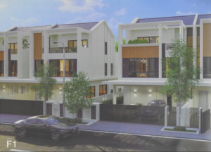 Latania II Twin Palms Sungai Long 3-storey Semi-D Facade