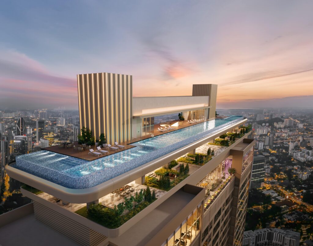 Pavilion Square KLCC 118m sky pool Level 67