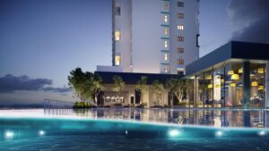 KR7 Residences Puchong infinity pool facilities