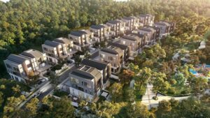 Rafflesia Landed Property Front View