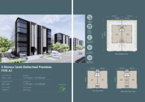 Ageless Tech Park Sungai Buloh floor plan link factory