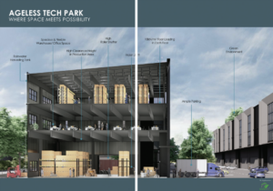 Ageless Tech Park Sungai Buloh factory interior roller shutter