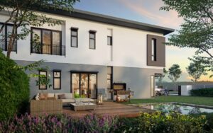 Ambrosia 1 Setia Bayuemas double-storey semi-detached home exterior